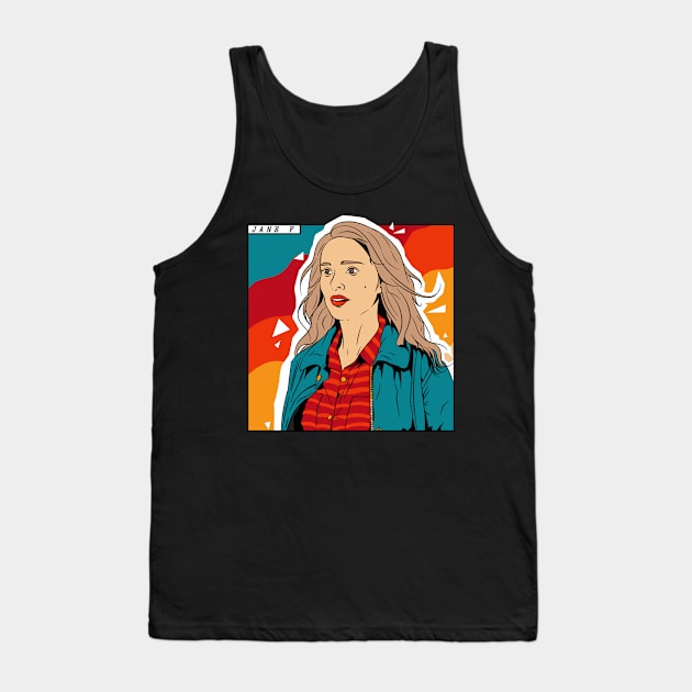 mighty jane - Favorite female superhero Tank Top by super villain